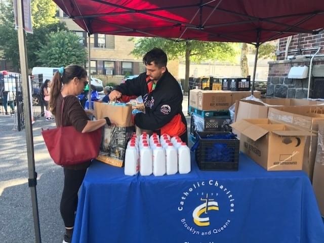 Volunteers in brooklyn